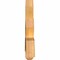 Ekena Millwork Alberta Rough Sawn Timber Gable Bracket, Western Red Cedar, 48"W x 28"H x 4"D x 6"F, 14/12 Pitch GBW048X28X0406ALB00RWR - alternate 5